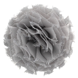 2.25" Chiffon Poof Hair Flower