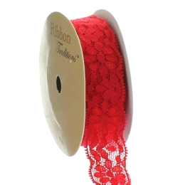 7/8" Stretch Elastic Lace Trim