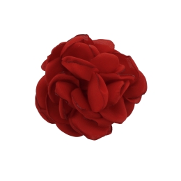 2" Open Rose Fabric Flower