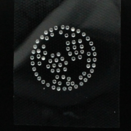 Hotfix Rhinestone Iron On Transfer Motif Soccer Ball