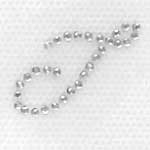 HotFix Iron On Rhinestone Transfer Alphabet Monogram Script - 3/4"