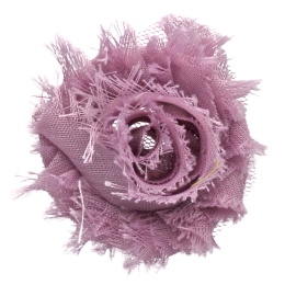 1.75" Shabby Fabric Flowers