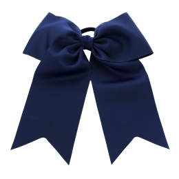 10" Jumbo Cheer Ponytail Hair Bows Pack - 6pc