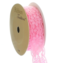 7/8" Stretch Elastic Lace Trim