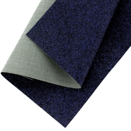 Fine Glitter Canvas Sheet Navy