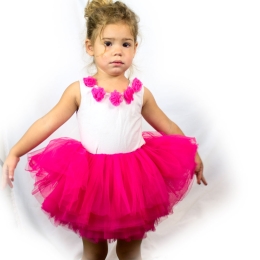 Little Girls Tutu 10-Layer Short Ballet (6 mo. - 3T)