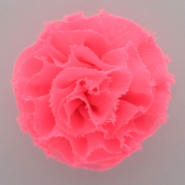 2.25" Chiffon Poof Hair Flower