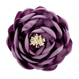 3.25" Open Ranunculus Fabric Flower