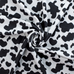 Black Cow Bullet Fabric