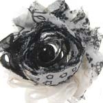 2.25" Shabby Vintage Print Flowers