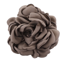 3.25" Open Rose Fabric Flower