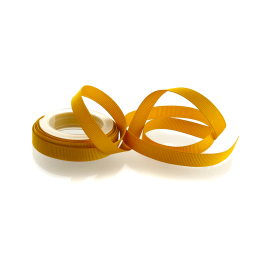 Gold Textured Grosgrain Ribbon