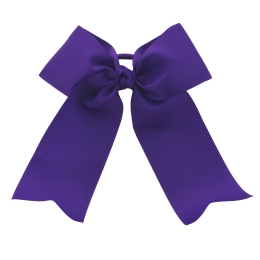 8" Large Cheer Ponytail Hair Bows Pack - 6pc