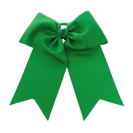 10" Jumbo Cheer Ponytail Hair Bows Pack - 6pc