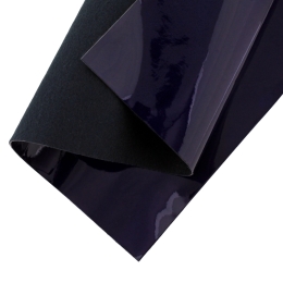 High Gloss Mirror Jelly Felt Sheets Navy Blue