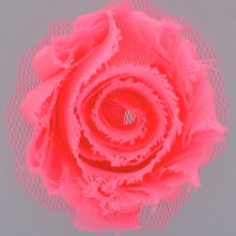 Clearance 1.75" Shabby Fabric Flowers