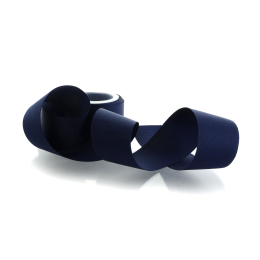 Navy Textured Grosgrain Ribbon