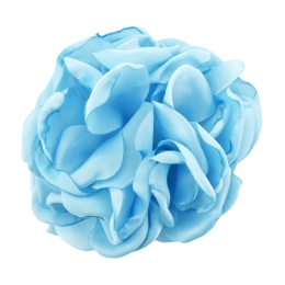 3.25" Open Rose Fabric Flower