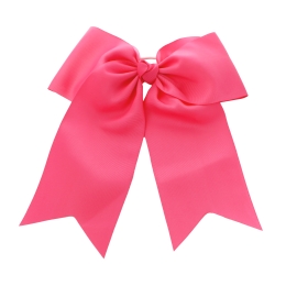 10" Jumbo Cheer Ponytail Hair Bows Pack - 6pc