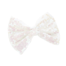 Sequin Tuxedo Hair-Bow Pack - 6pc