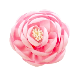 2.5" Open Ranunculus Fabric Flower