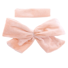 5" Velvet Tied Bow DIY