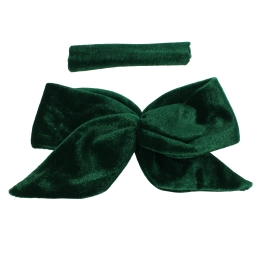 5" Velvet Tied Bow DIY