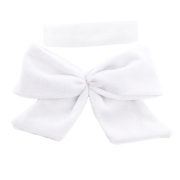 5" Velvet Tied Bow DIY