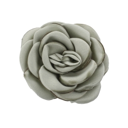 1.75" Singed Edge Rose Fabric Flower