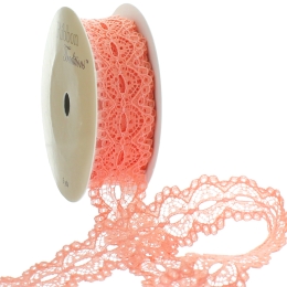 7/8" Ribbon Hole French Lace Trim