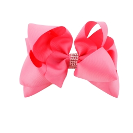 Large Stacked Bling Hair-Bow Pack - 6pc