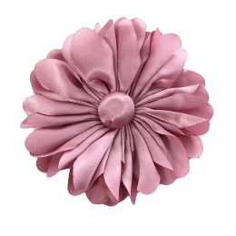 3.5" Satin Petals Hair Flower