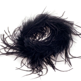 Ostrich Marabou Feather Boa 18"