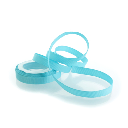 Light Turquoise Textured Grosgrain Ribbon