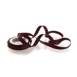 Deep Maroon Textured Grosgrain Ribbon