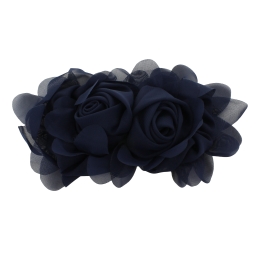 Chiffon Double Rosette Cluster Bow