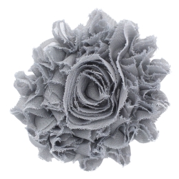 3" Shabby Fabric Flowers