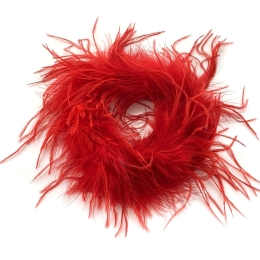 Ostrich Marabou Feather Boa 18"