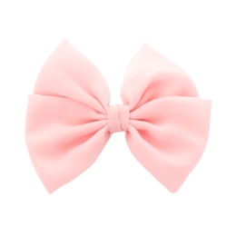 Chiffon Fabric Hair-Bow Pack - 6pc