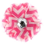 2.75" Folded Chevron Hair Flower