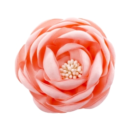 2.5" Open Ranunculus Fabric Flower