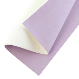 Nubuck Suede Faux Leather Felt Sheets Light Lavender