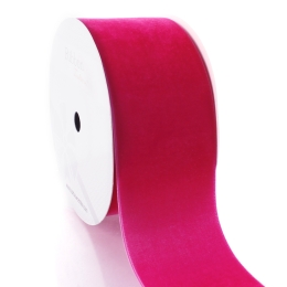 Fuchsia Velvet Ribbon