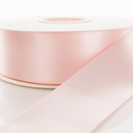 Pink Blush Double Faced Satin Ribbon 115