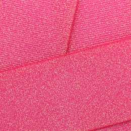 Hot Pink Dazzle Glitter Grosgrain Ribbon 156