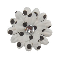 2.25" Polka Dot Daisy