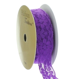 7/8" Stretch Elastic Lace Trim