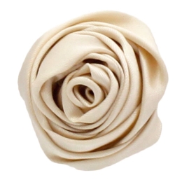 Small Satin Rose Knot