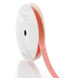 Light Coral Velvet Ribbon