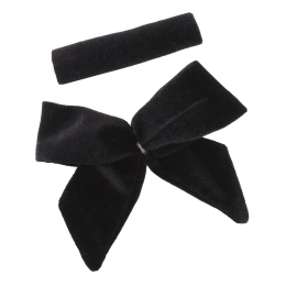 3.5" Small Velvet Tied Bow DIY